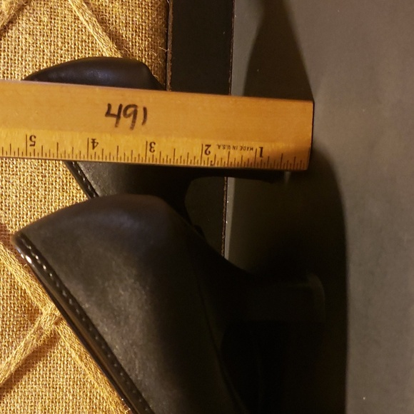 Eurosoft Black Flora Heels Size 8M - Picture 10 of 11